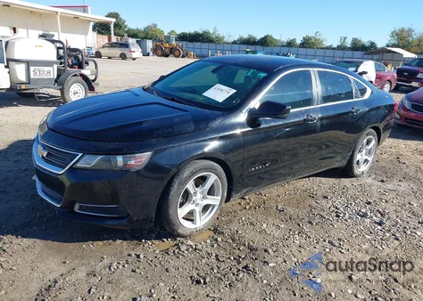2015 Chevrolet Impala 1Fl из США, поврежденный, VIN 1G11X5SL3FU127310